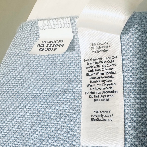 🐳 Vineyard Vines Men’s 1/4 Zip Cotton-blend Pullover Shirt, Size XL, Light Blue - Picture 4 of 6